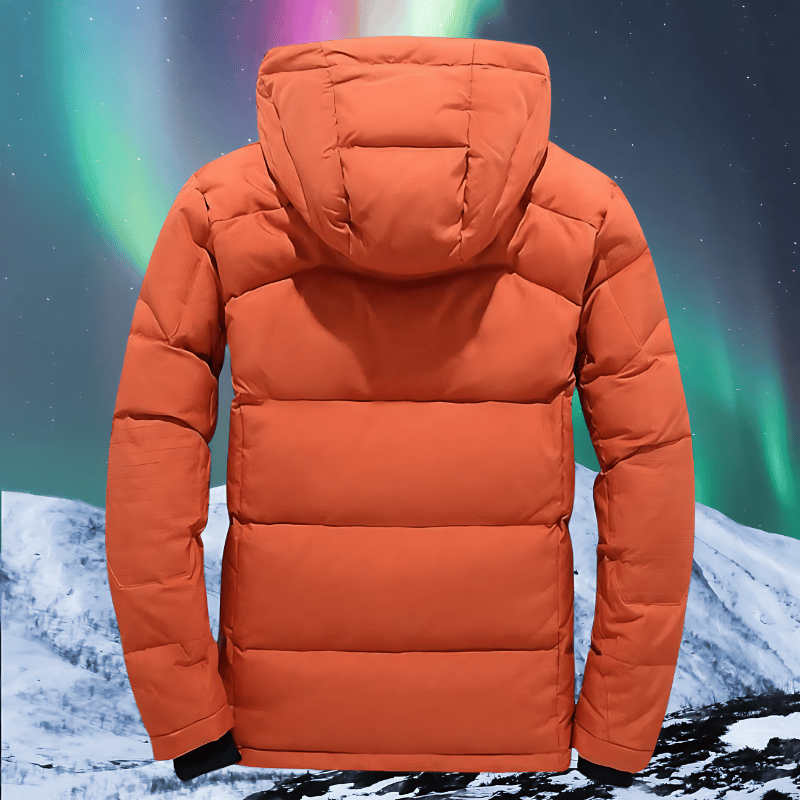 Summit East dunjakke med puffer