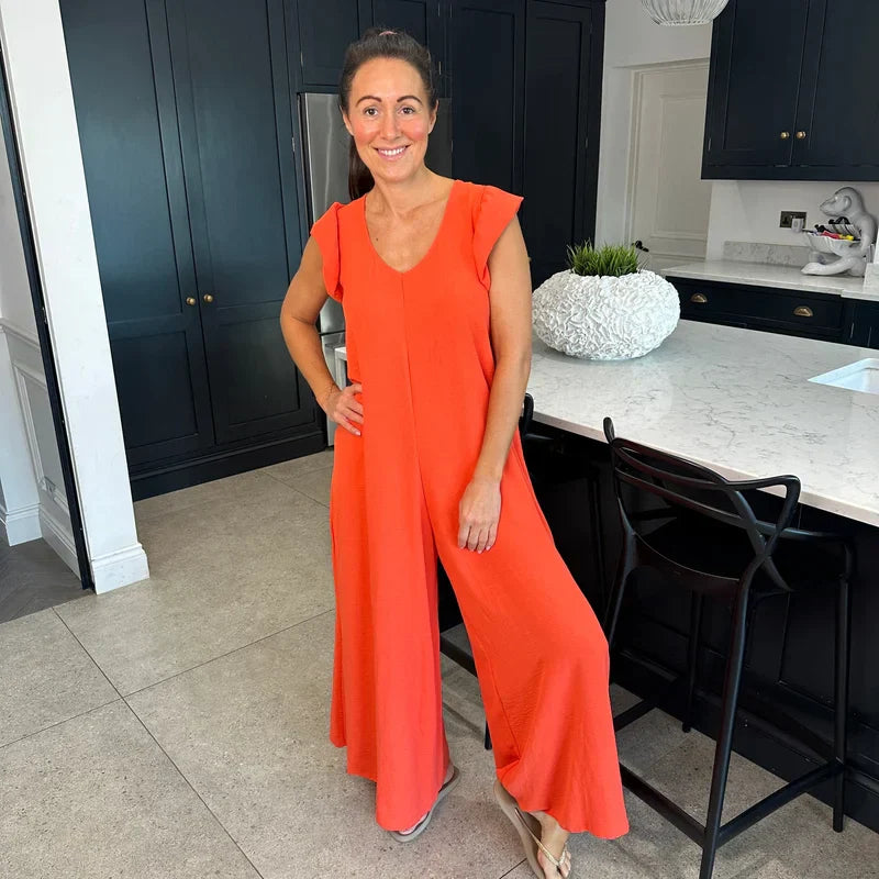Jasmyn | Comfy Sleeves sommerjumpsuit med færre ermer