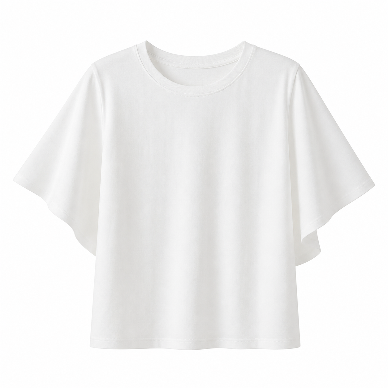 Chiffon T-skjorte til Dame – Sommerlig &amp; Minimalistisk Design