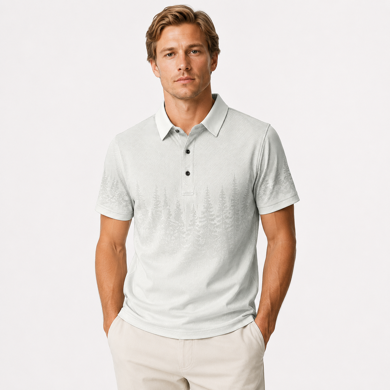 Oversized T-skjorte til Herre – Lett Anti-Wrinkle Streetwear Tee