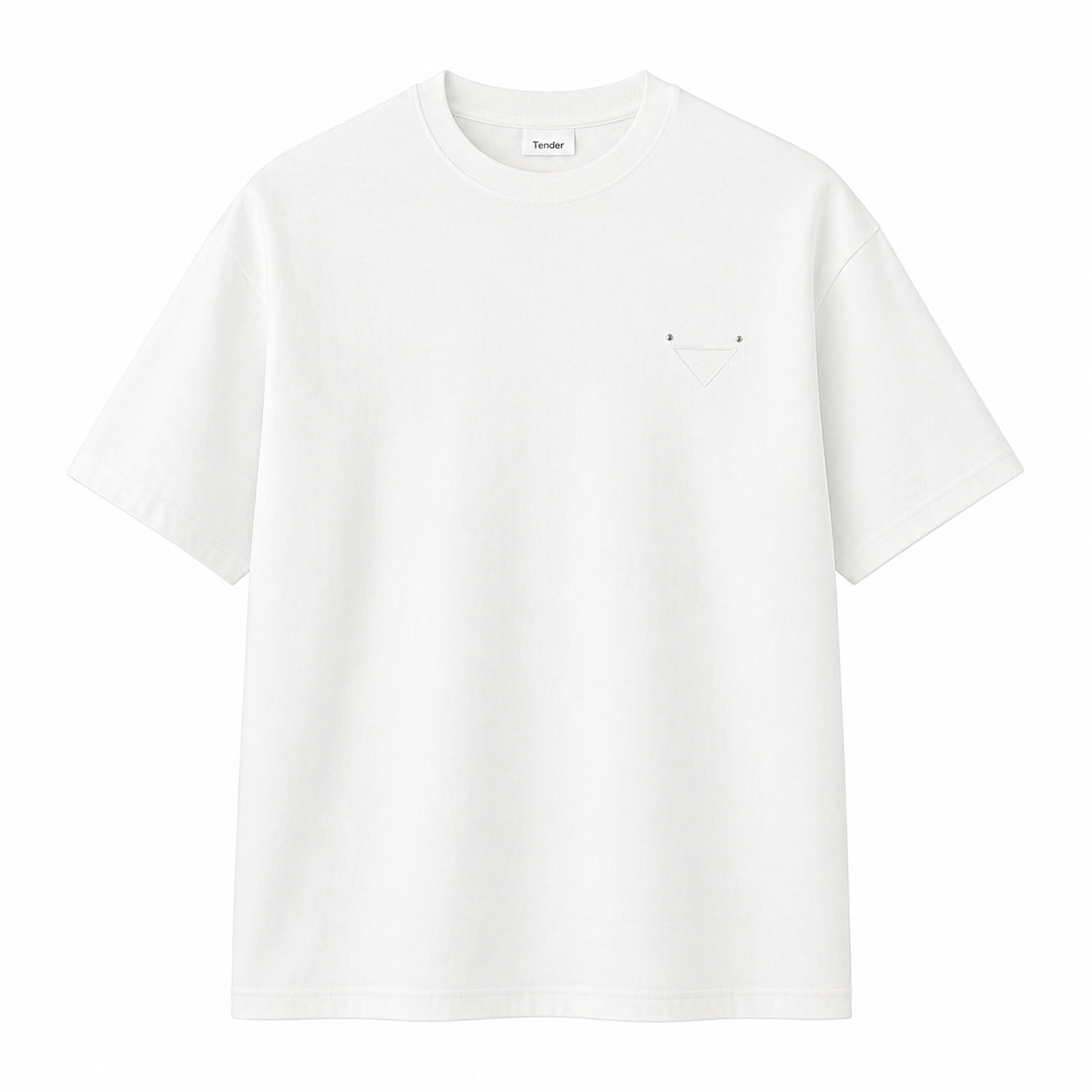Kraftig T-skjorte til Herre – 280g Bomull &amp; Minimalistisk Design