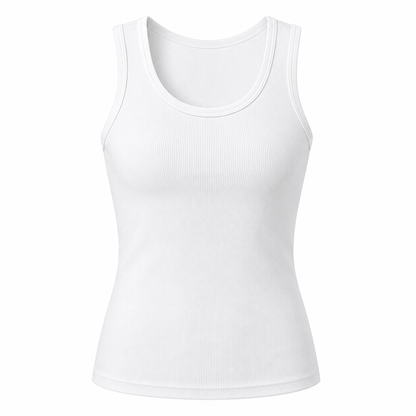 Bodybuilding Tank Top til Herre – Elastisk Bomulls Fitness Vest