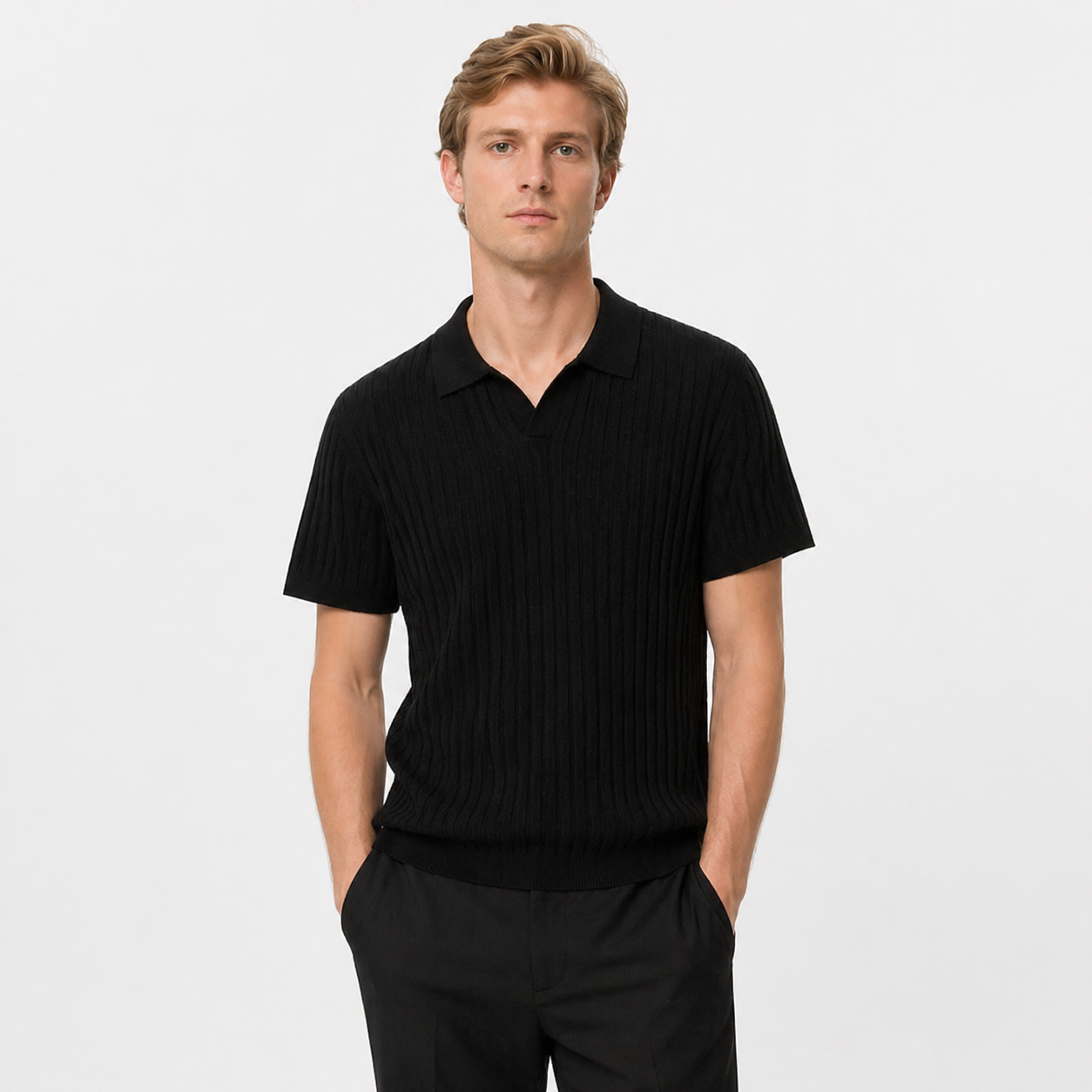 Lyocell Polo T-skjorte til Herre – 100% Lyocell &amp; Elegant Business Casual