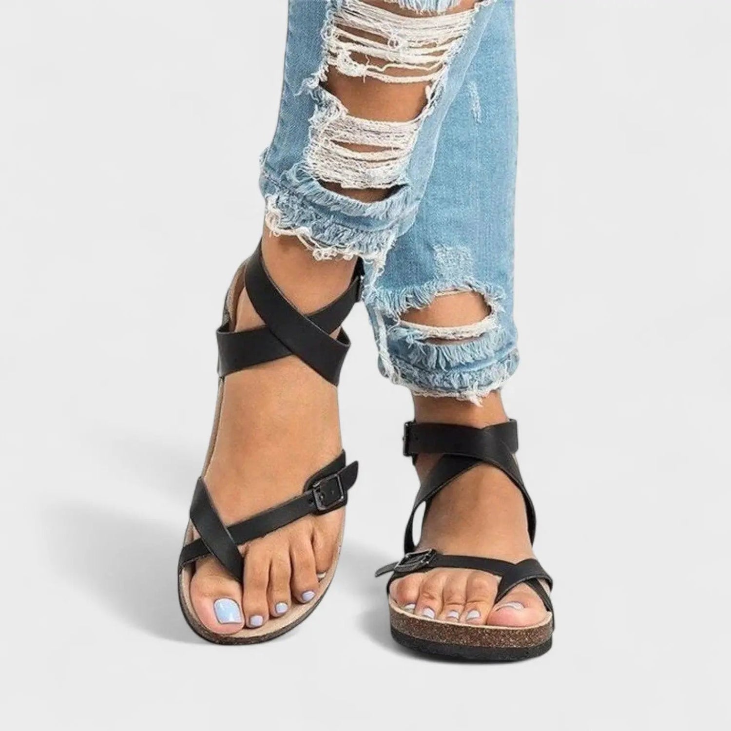 Seraphine | Skinnsandaler