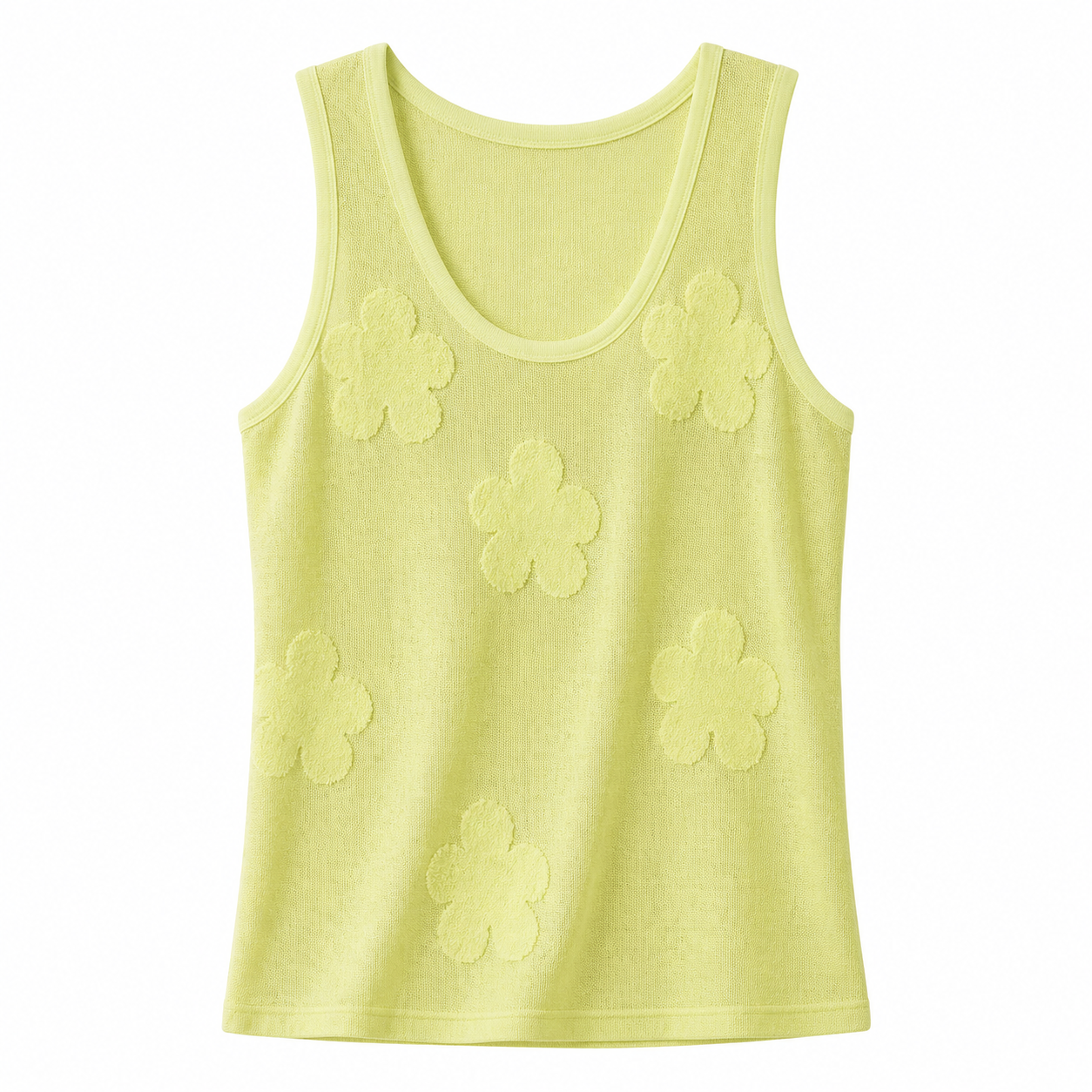 Strikket Camisole til Dame – U-hals &amp; Elegant Sommer Basic