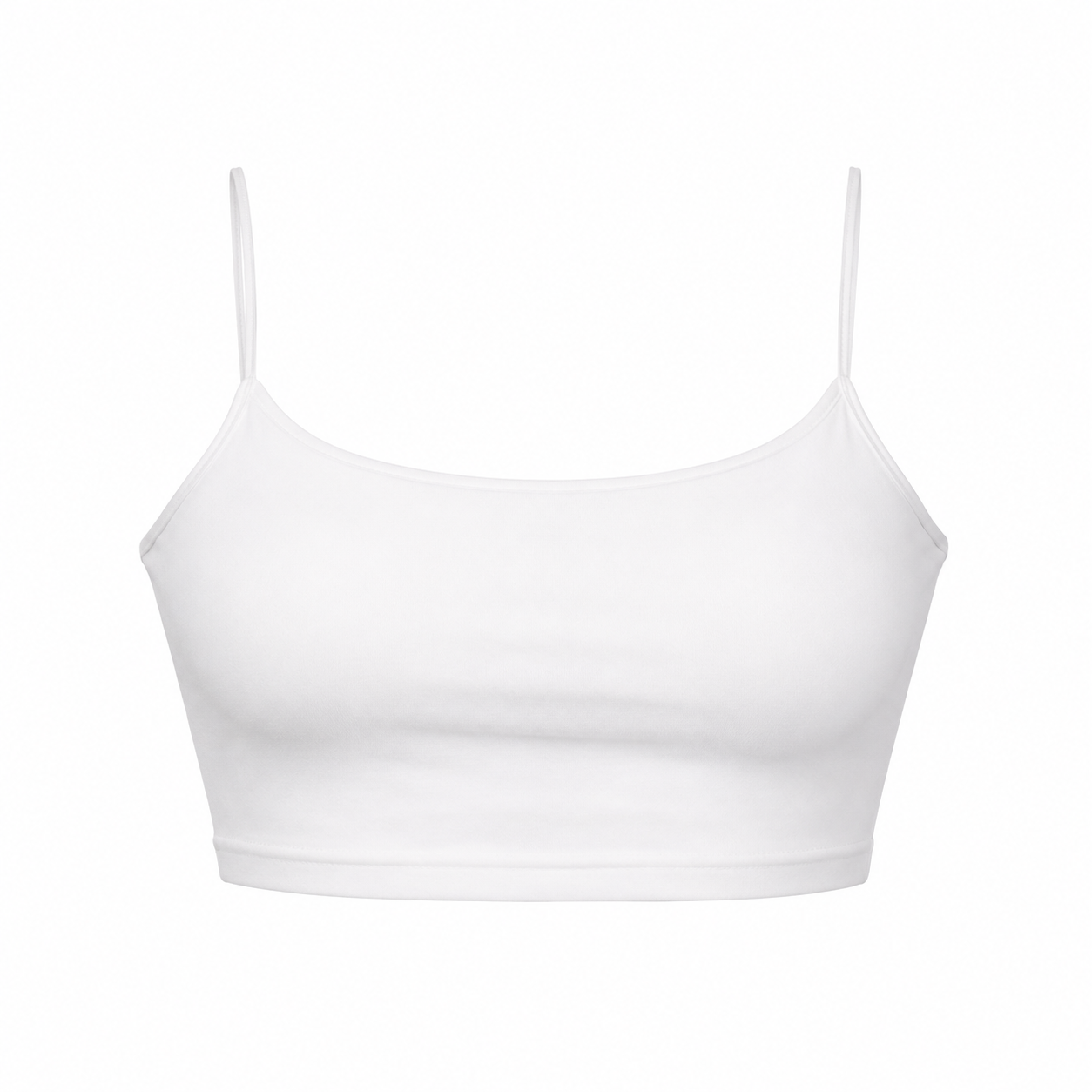 Svart Halter Crop Top til Dame – Ryggløs Sommertopp med Minimalistisk Design
