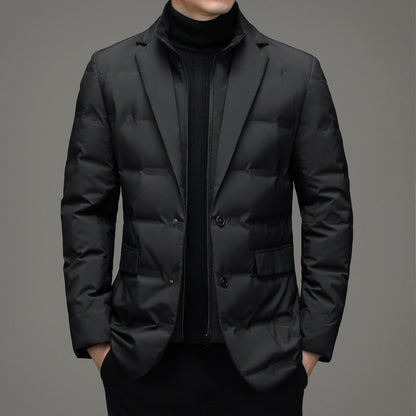 Dundynejakke i dress for menn, business og casual