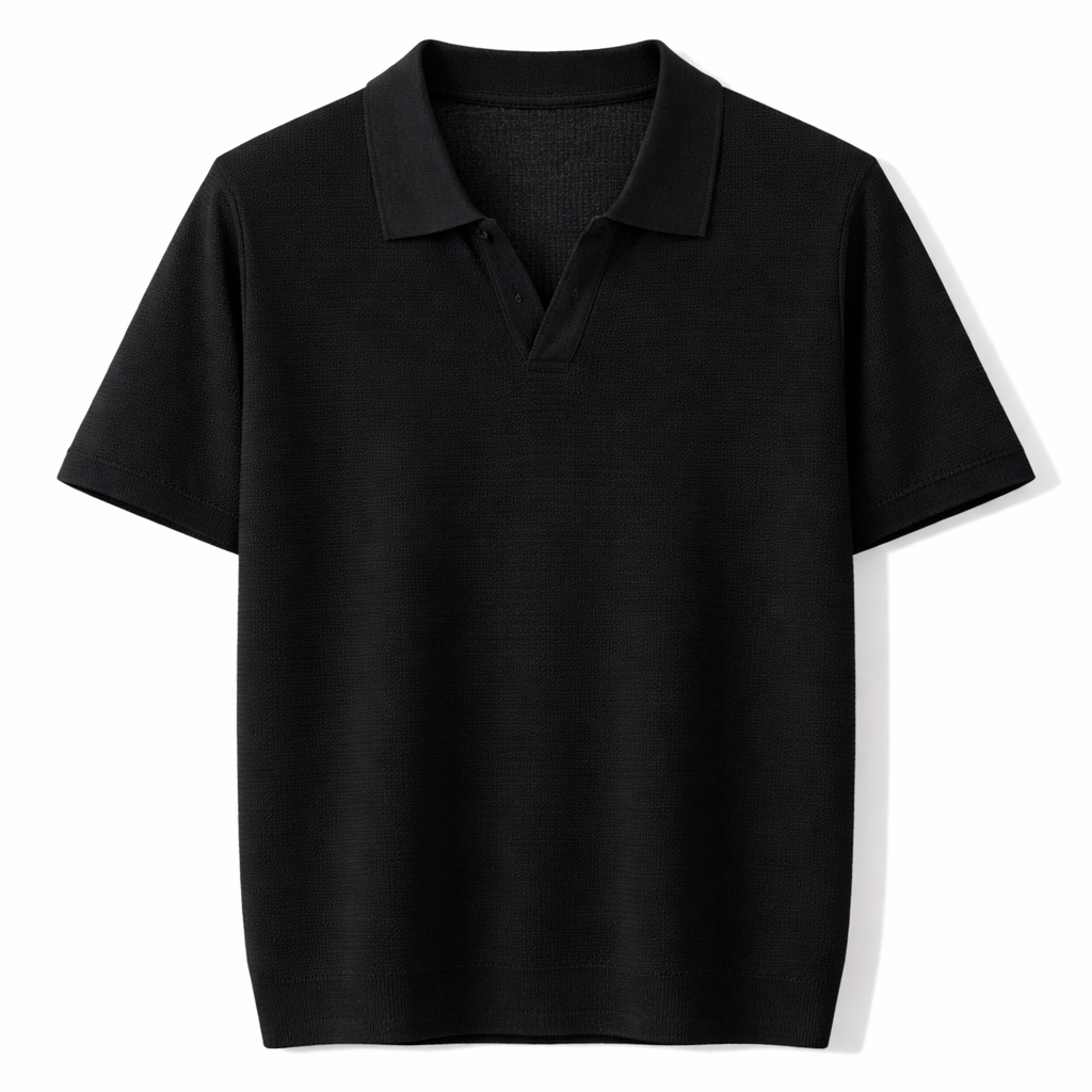 Lyocell Polo T-skjorte til Herre – 100% Lyocell, Lett &amp; Business Casual