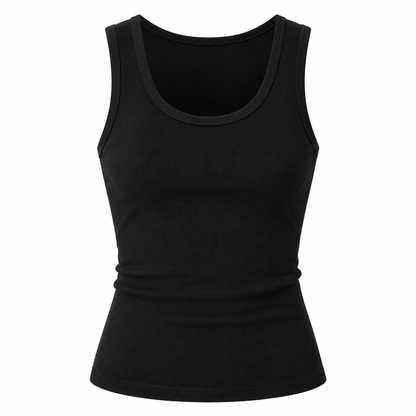 Bodybuilding Tank Top til Herre – Elastisk Bomulls Fitness Vest