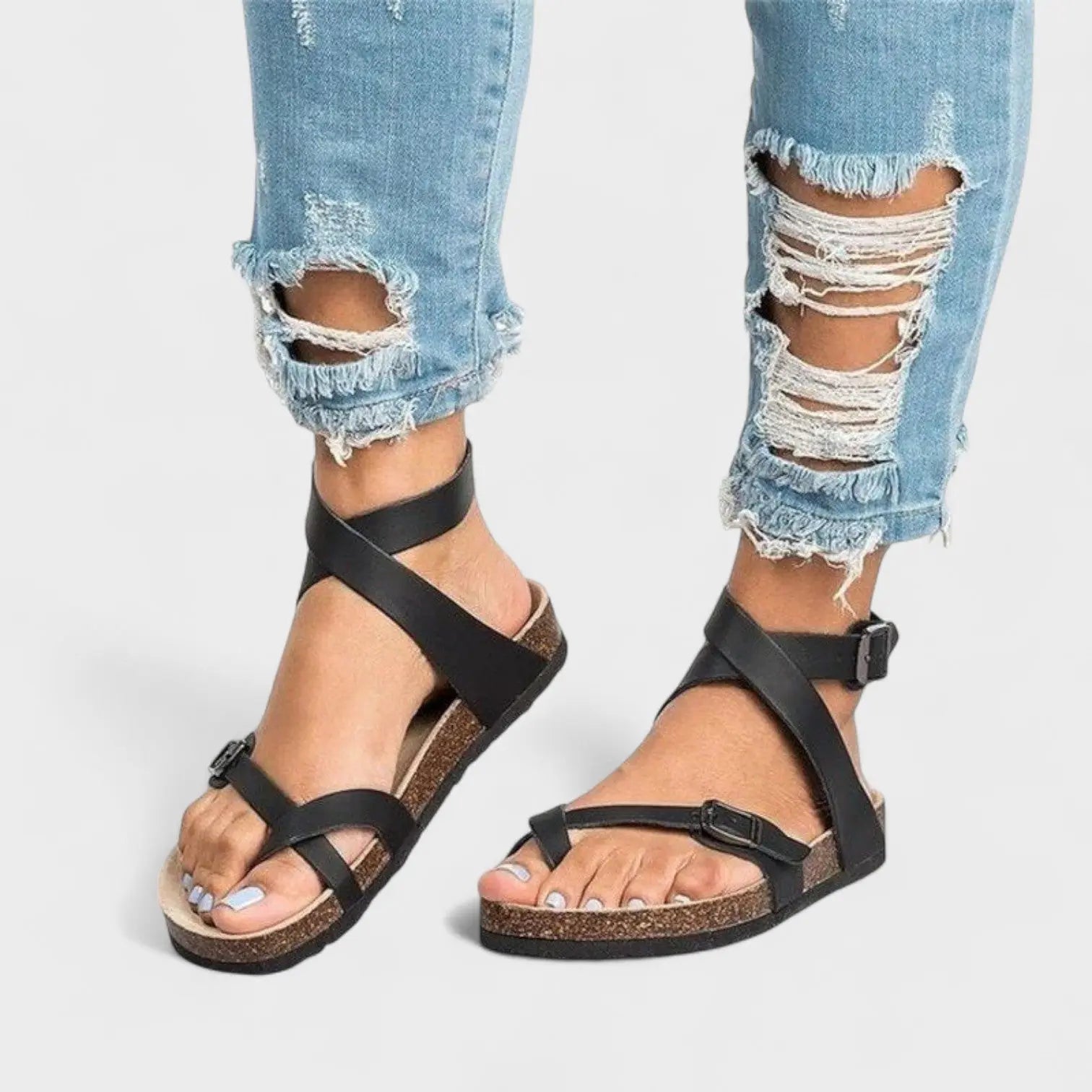 Seraphine | Skinnsandaler