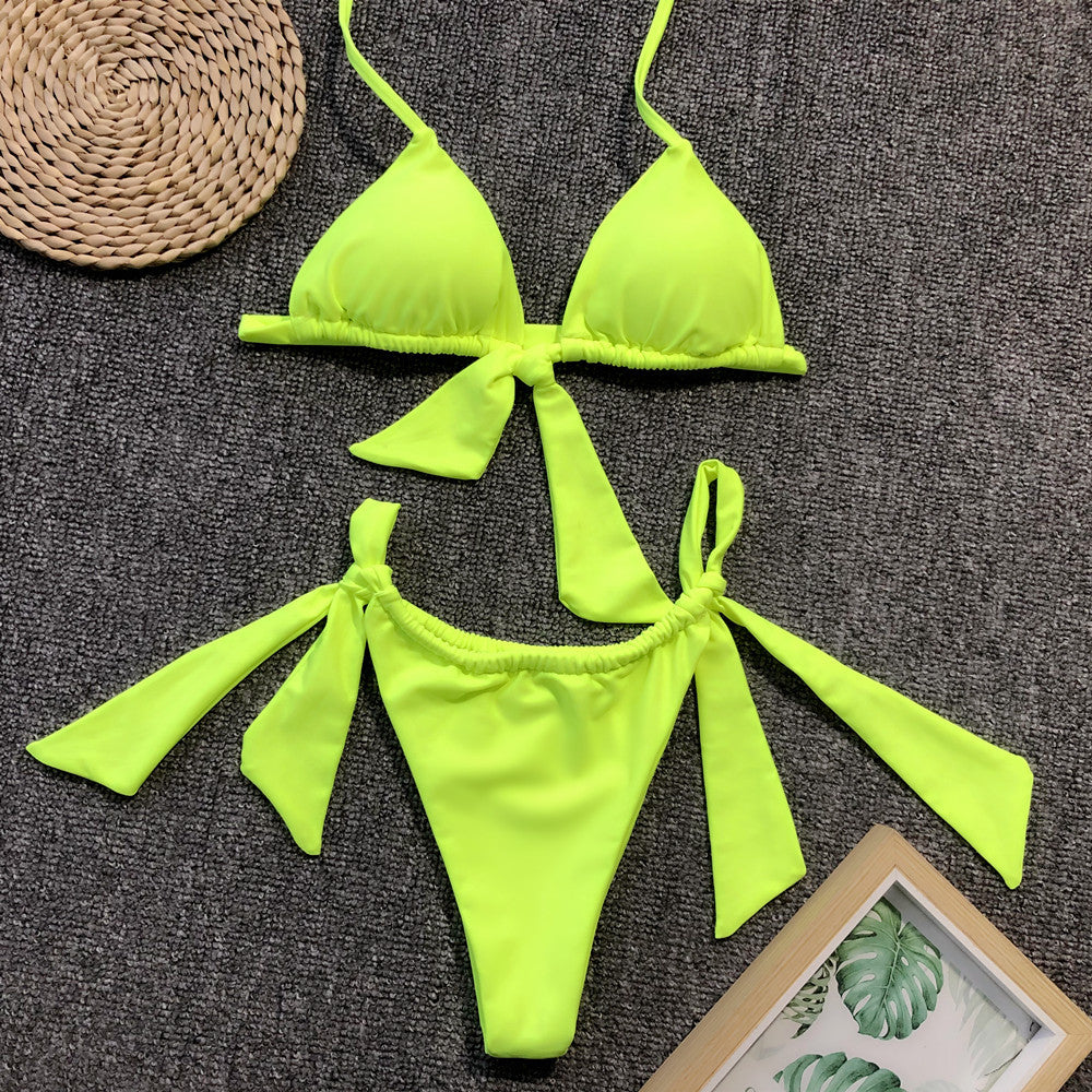 Trekantet sexy bikini