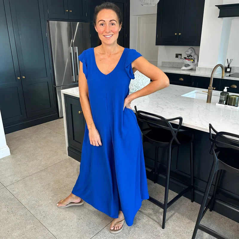 Jasmyn | Comfy Sleeves sommerjumpsuit med færre ermer