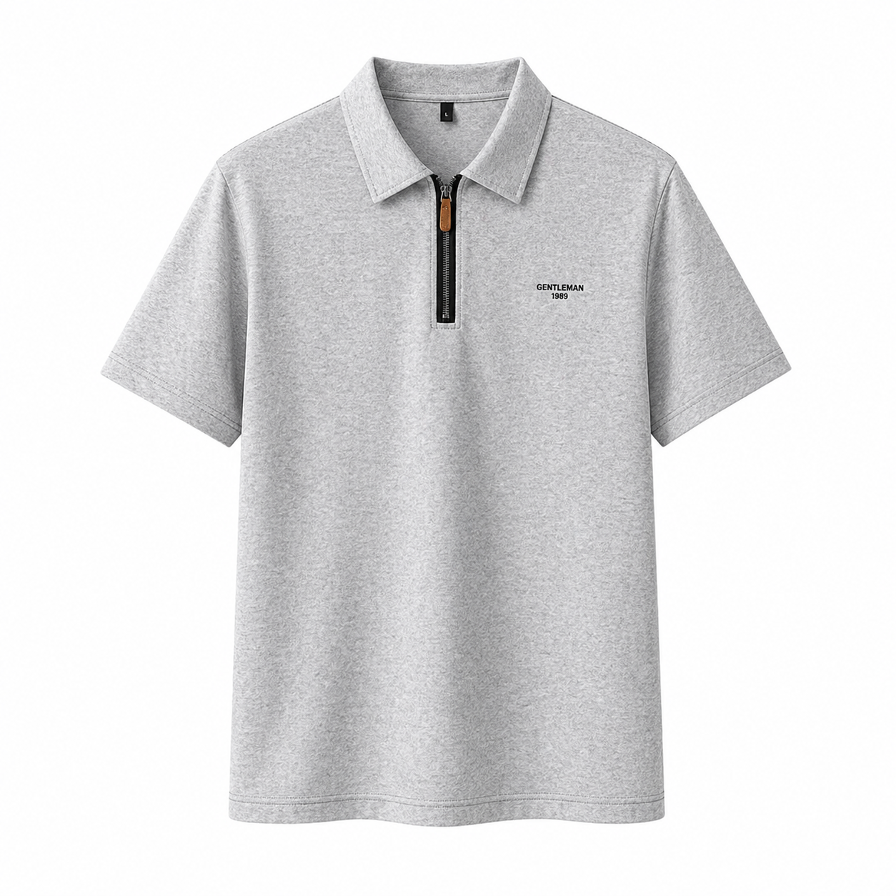 Polo T-skjorte til Herre – Half Placket &amp; Løs Business Casual Stil