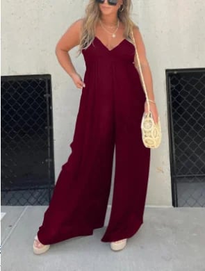 Jorinde | Elegant jumpsuit med V-hals