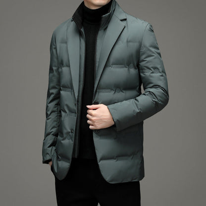 Dundynejakke i dress for menn, business og casual