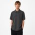 Stripet Polo T-skjorte til Herre – Slim Fit & Sommerstil – Mørk Grå