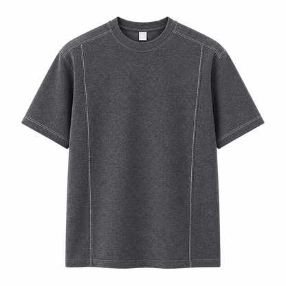 Premium T-skjorte til Herre – 260g Kraftig &amp; Minimalistisk Stil