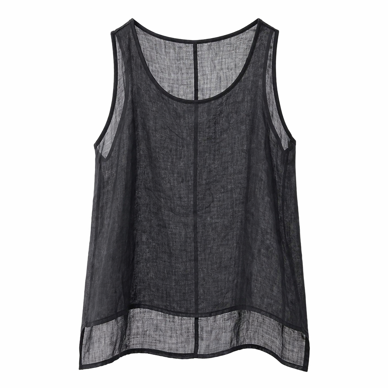 Singlet i Bomull &amp; Lin til Dame – Vintage Stil &amp; Sommer Basic
