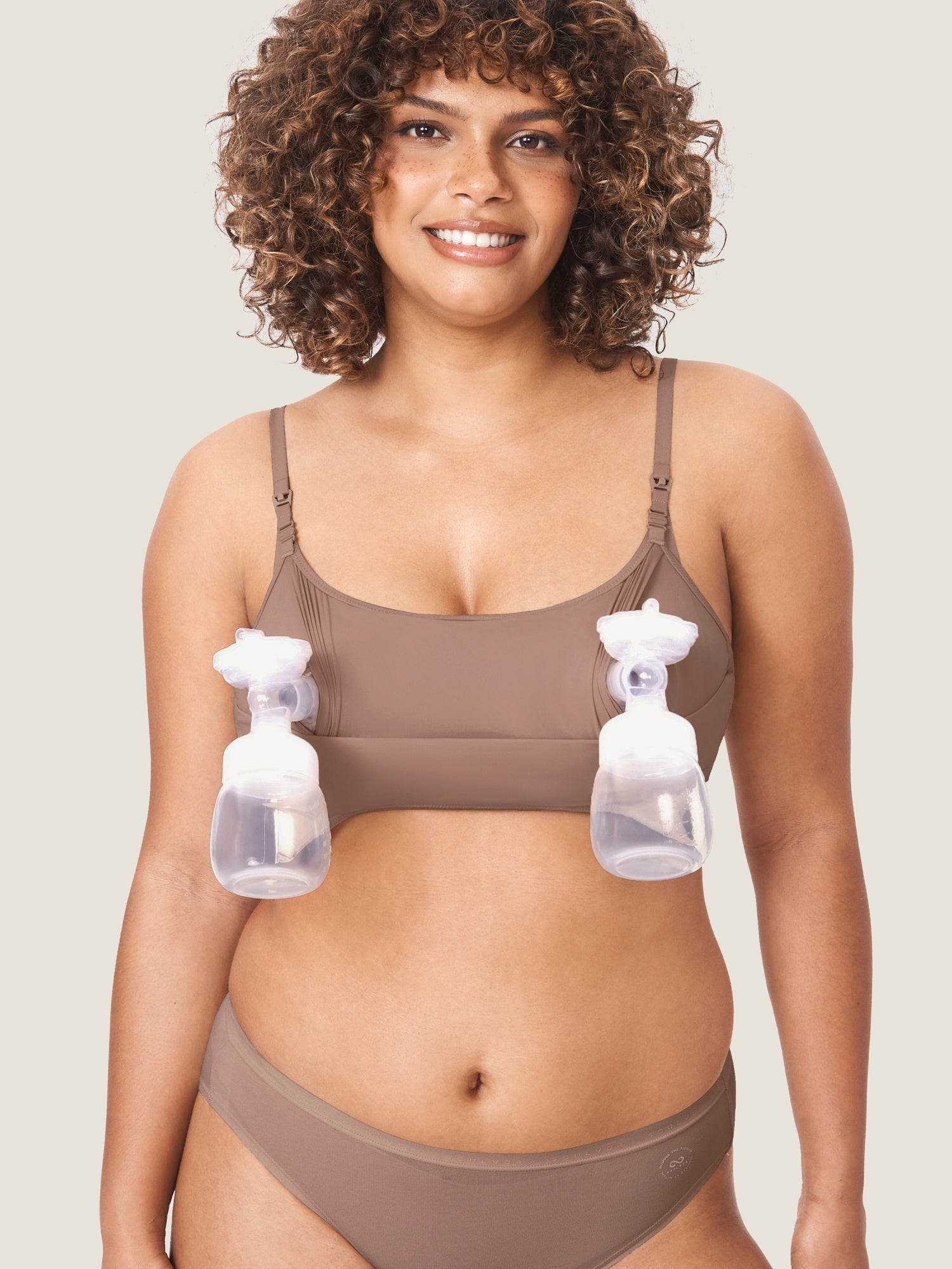 Handsfree pumpe-BH og ammebh i ett – Inbarely® alt-i-ett