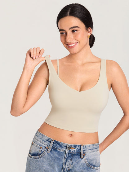 Ammetopp i croptop-modell – Natrelax® ammesinglet med innlegg