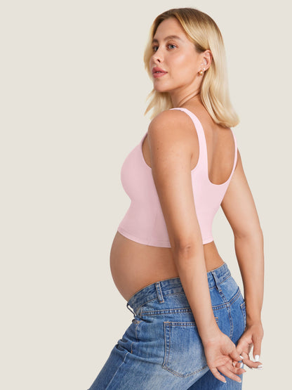 Ammetopp i croptop-modell – Natrelax® ammesinglet med innlegg