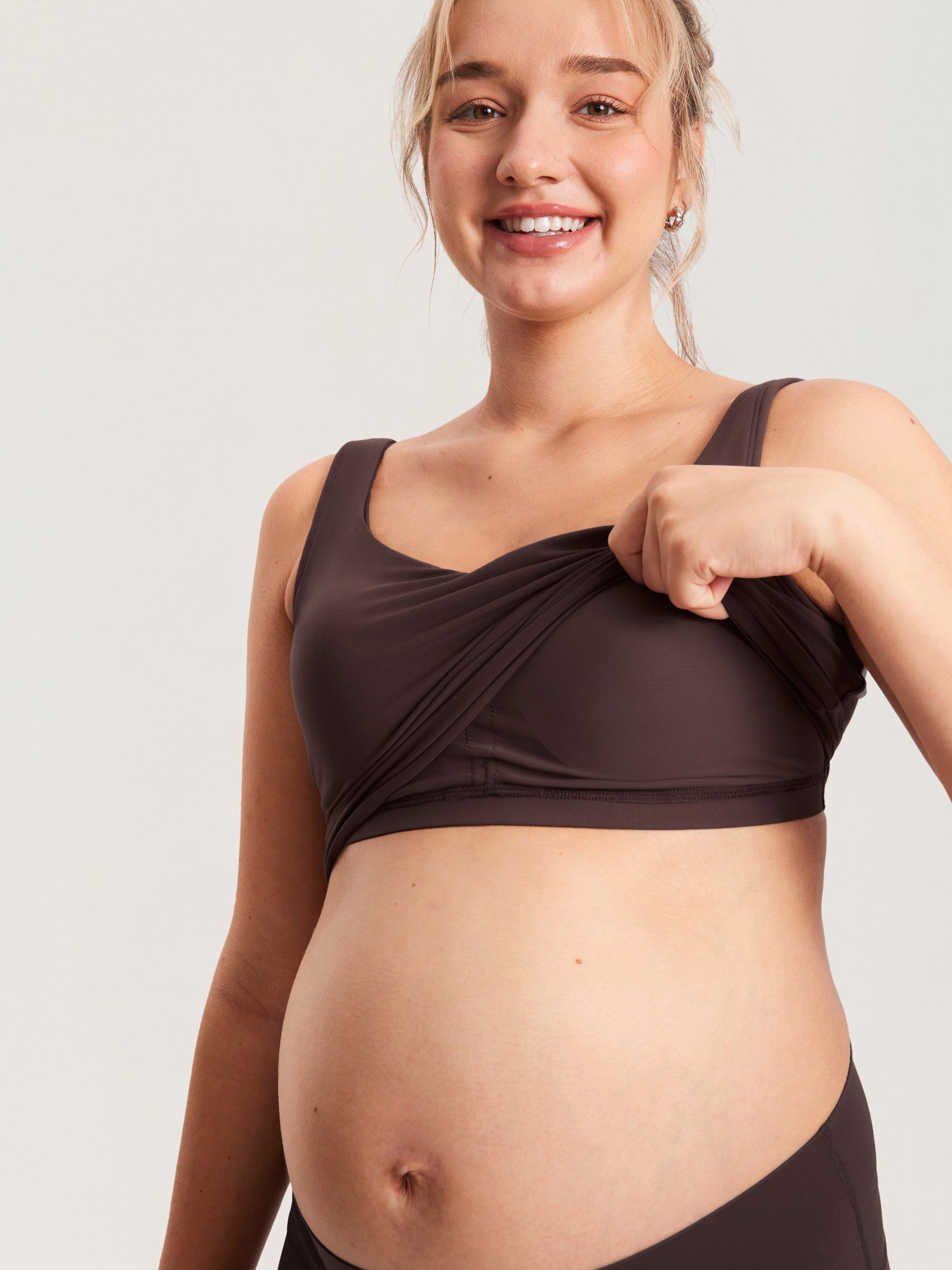 Ammetopp i croptop-modell – Natrelax® ammesinglet med innlegg