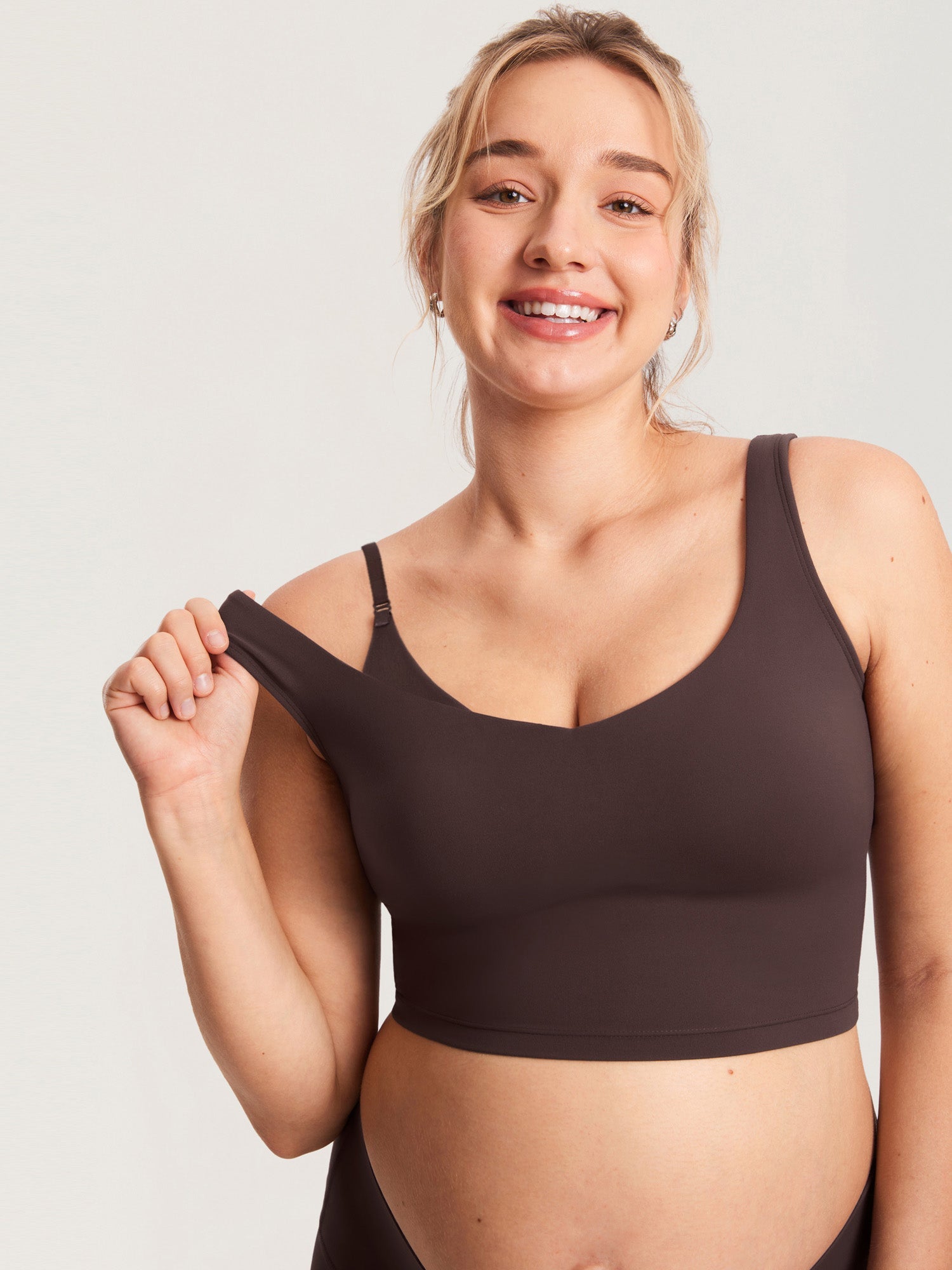 Ammetopp i croptop-modell – Natrelax® ammesinglet med innlegg