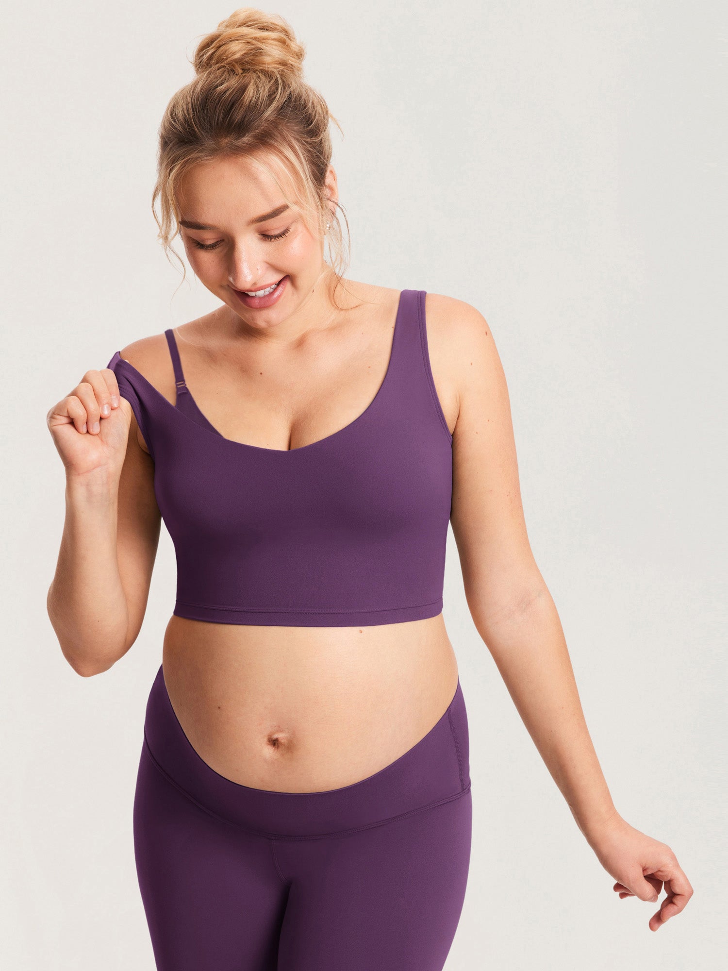 Ammetopp i croptop-modell – Natrelax® ammesinglet med innlegg