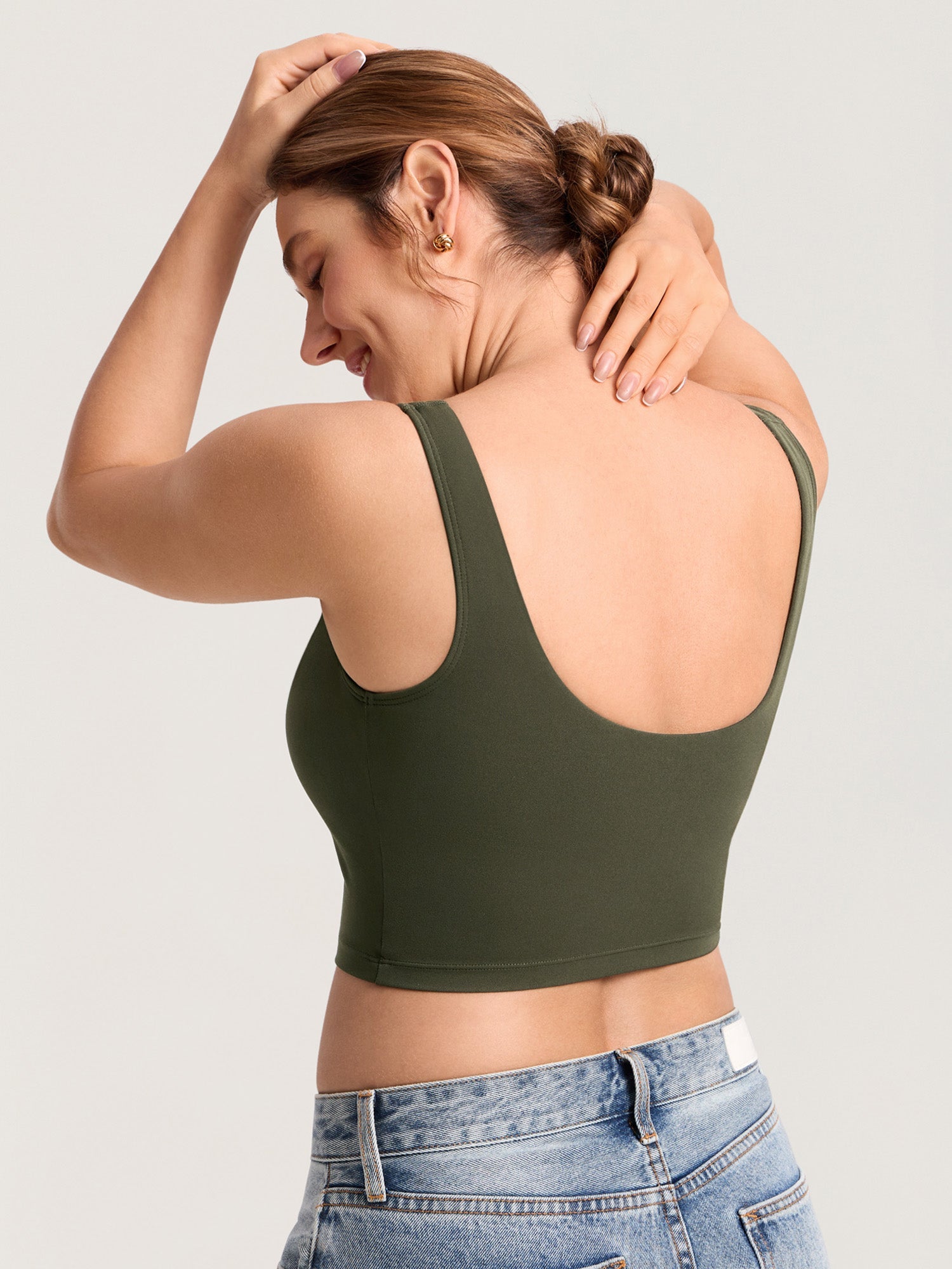 Ammetopp i croptop-modell – Natrelax® ammesinglet med innlegg