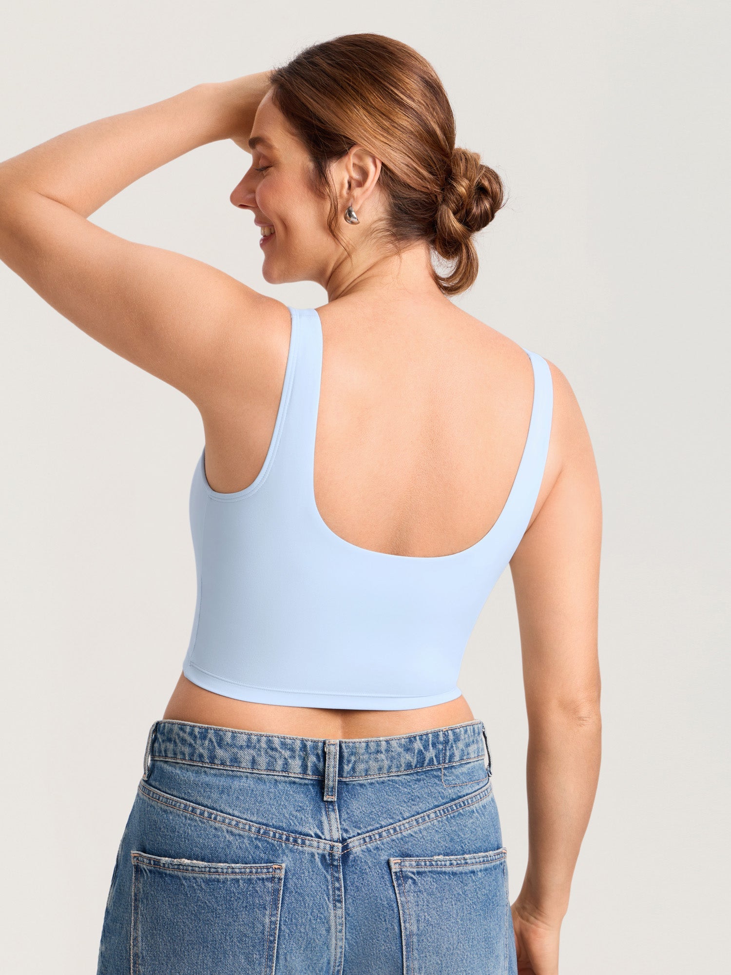 Ammetopp i croptop-modell – Natrelax® ammesinglet med innlegg
