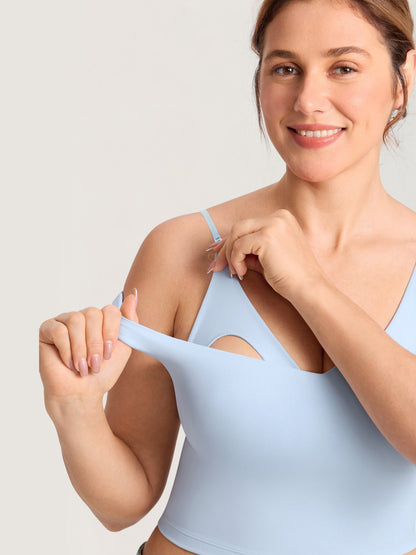 Ammetopp i croptop-modell – Natrelax® ammesinglet med innlegg