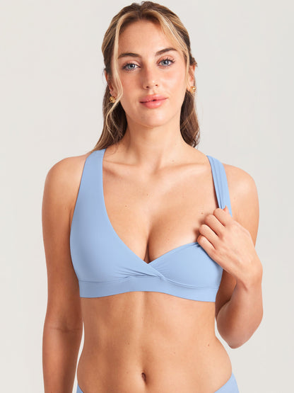 Ammebh med racerback og omslag – sømløs ammebralette Inbarely®