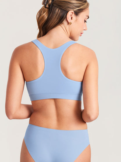 Ammebh med racerback og omslag – sømløs ammebralette Inbarely®