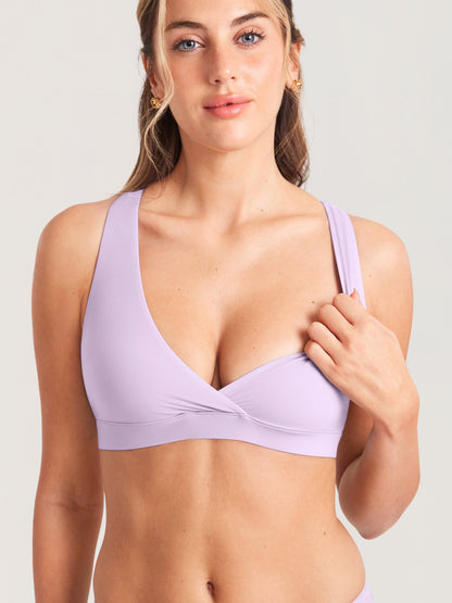 Ammebh med racerback og omslag – sømløs ammebralette Inbarely®