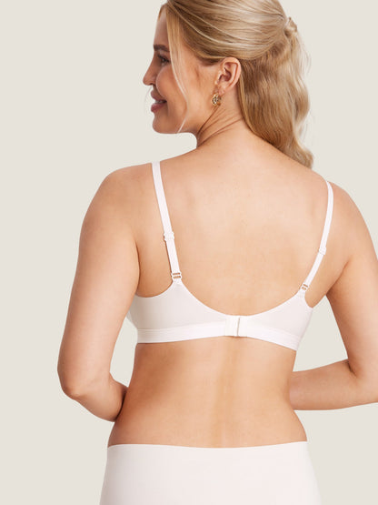 Sømløs ammebh med rund hals – Inbarely® ammebralette uten bøyle