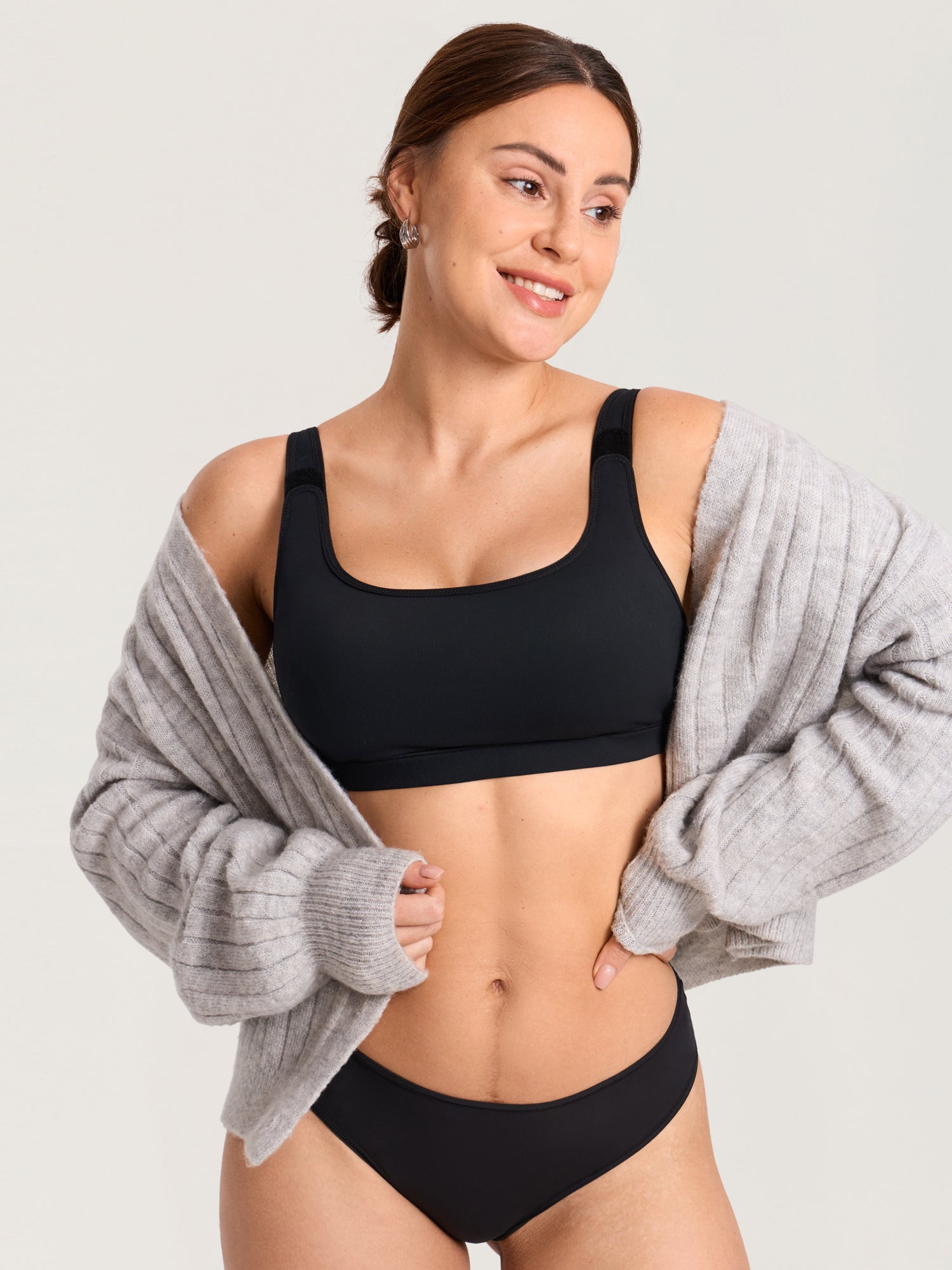 Handsfree pumpe-BH og ammebh i ett med borrelås – Natrelax®
