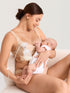 Handsfree pumpe-BH og ammebh i ett med borrelås – Natrelax® – Beige