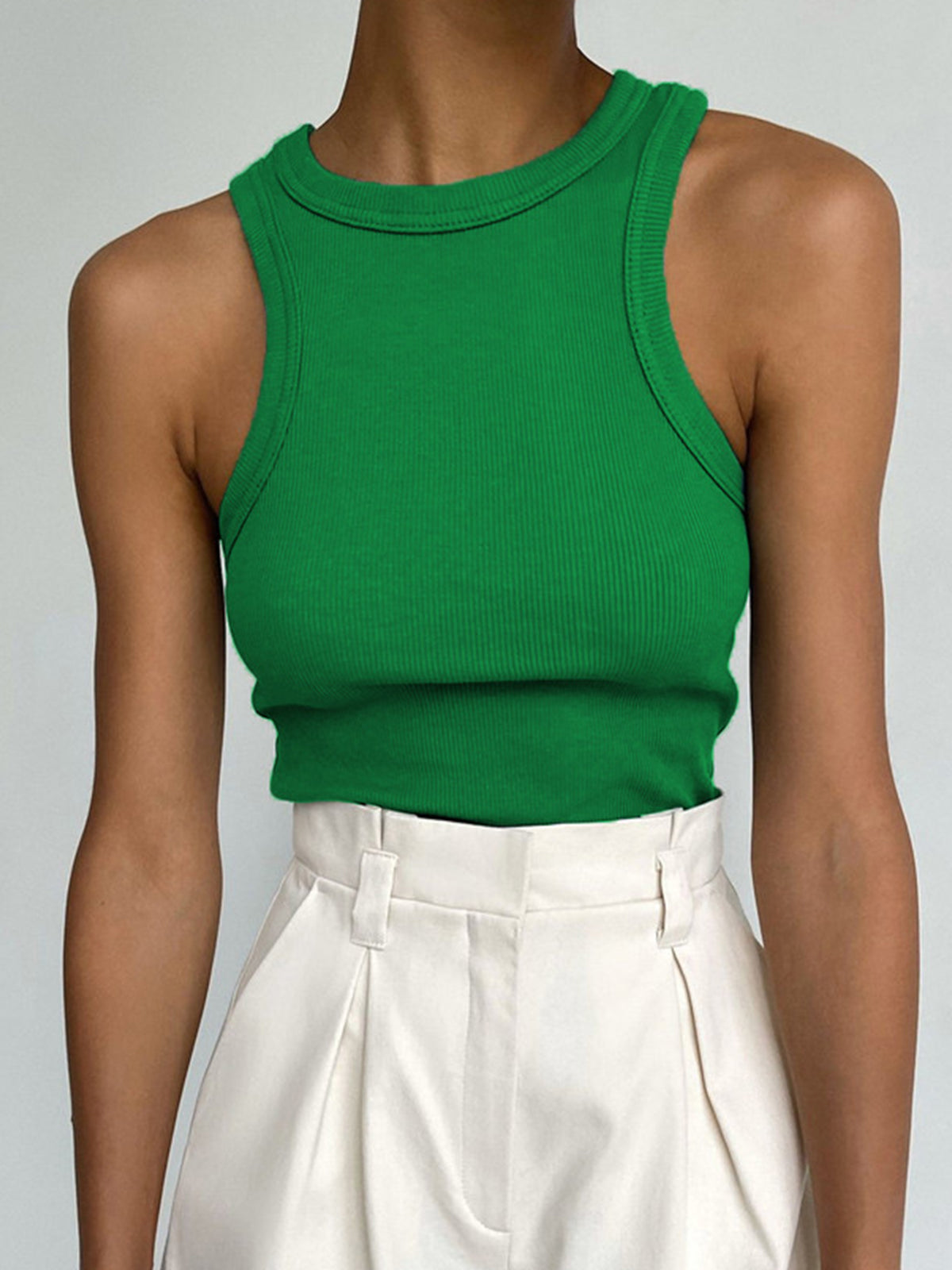 Ribbet Crop Tank Top