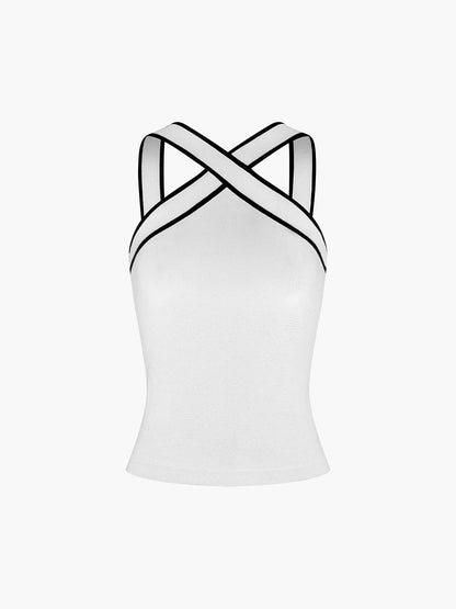 La Riviera Krysset Tank Top