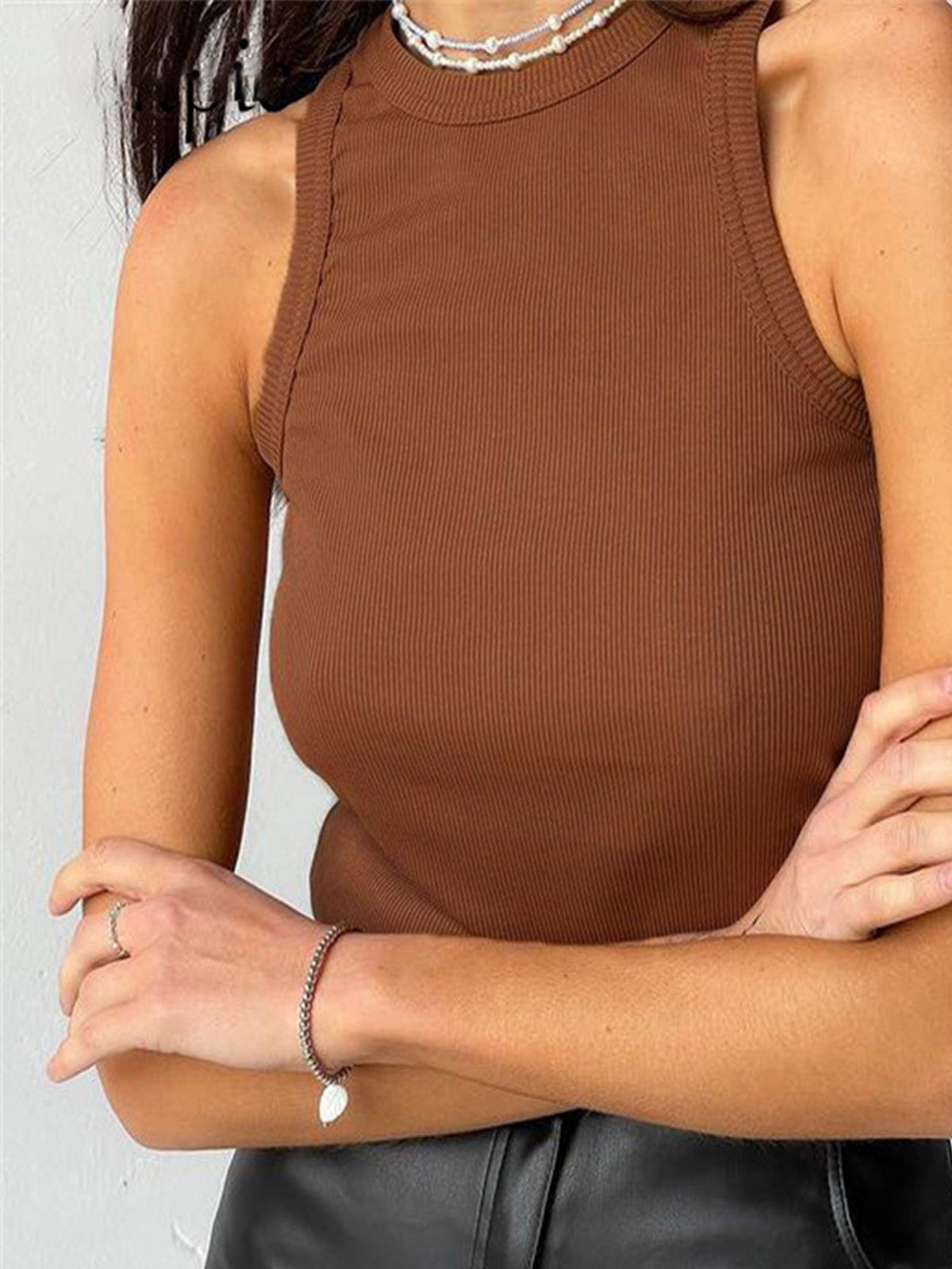 Ribbet Crop Tank Top