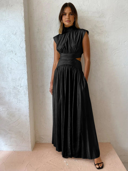 Elegant Ermeløs Formell Anledning Maxi Kjole