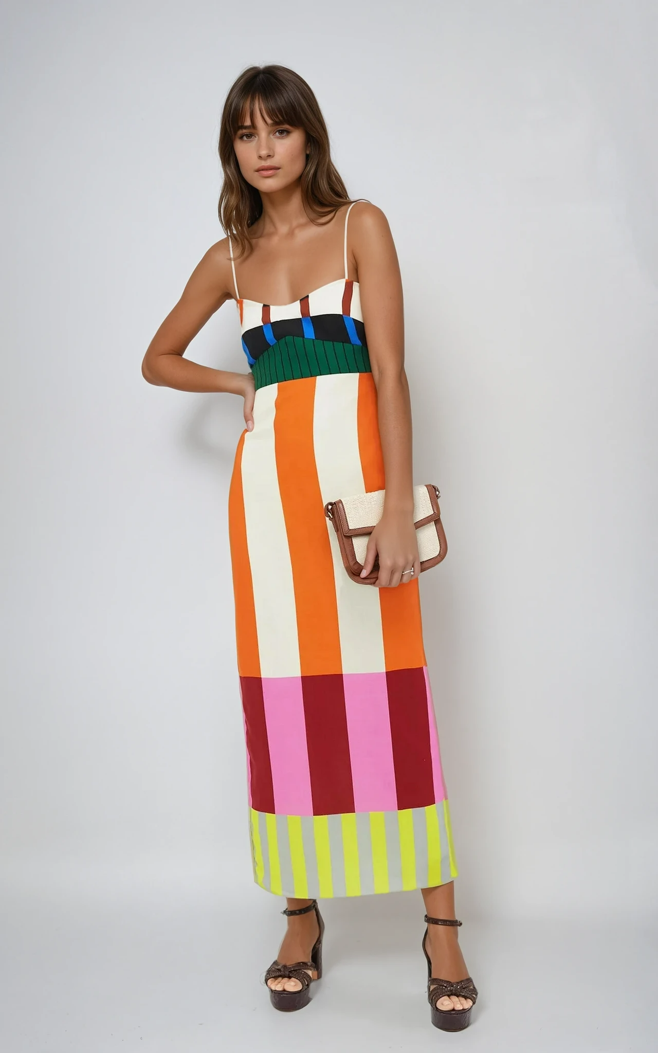 Bengal Multi Paloma Sommer Maxi Kjole