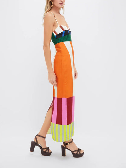 Bengal Multi Paloma Sommer Maxi Kjole
