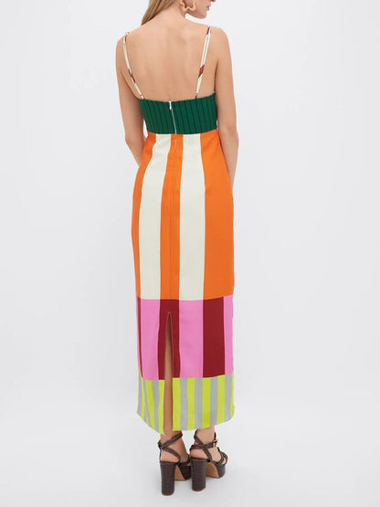 Bengal Multi Paloma Sommer Maxi Kjole
