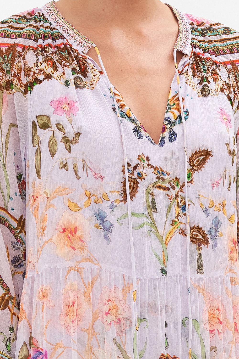 Lilia | Elegant blomstret kjole
