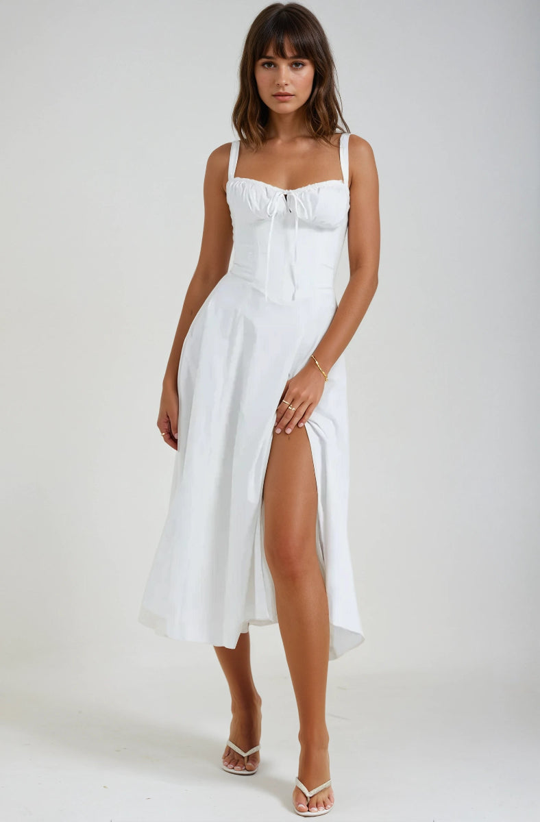 Catherine Korsett Sjarmerende Fest Midi Kjole