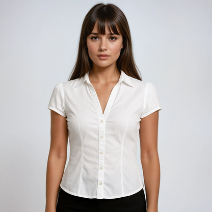 Cambridge Slim-Fit Poplin Skjorte