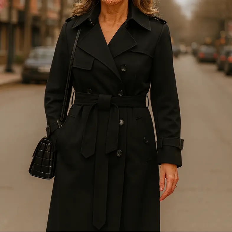 Adrielle | Stilren trenchcoat