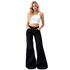 Baggy Vintage Jeans i Svart Denim – Høyt Liv, Vasket Retrostil | Unisex Streetwear & Minimalistisk Y2K Look – Svart