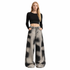 Vintage grå baggy jeans – Y2K tie-dye (dame) – Vintage grå